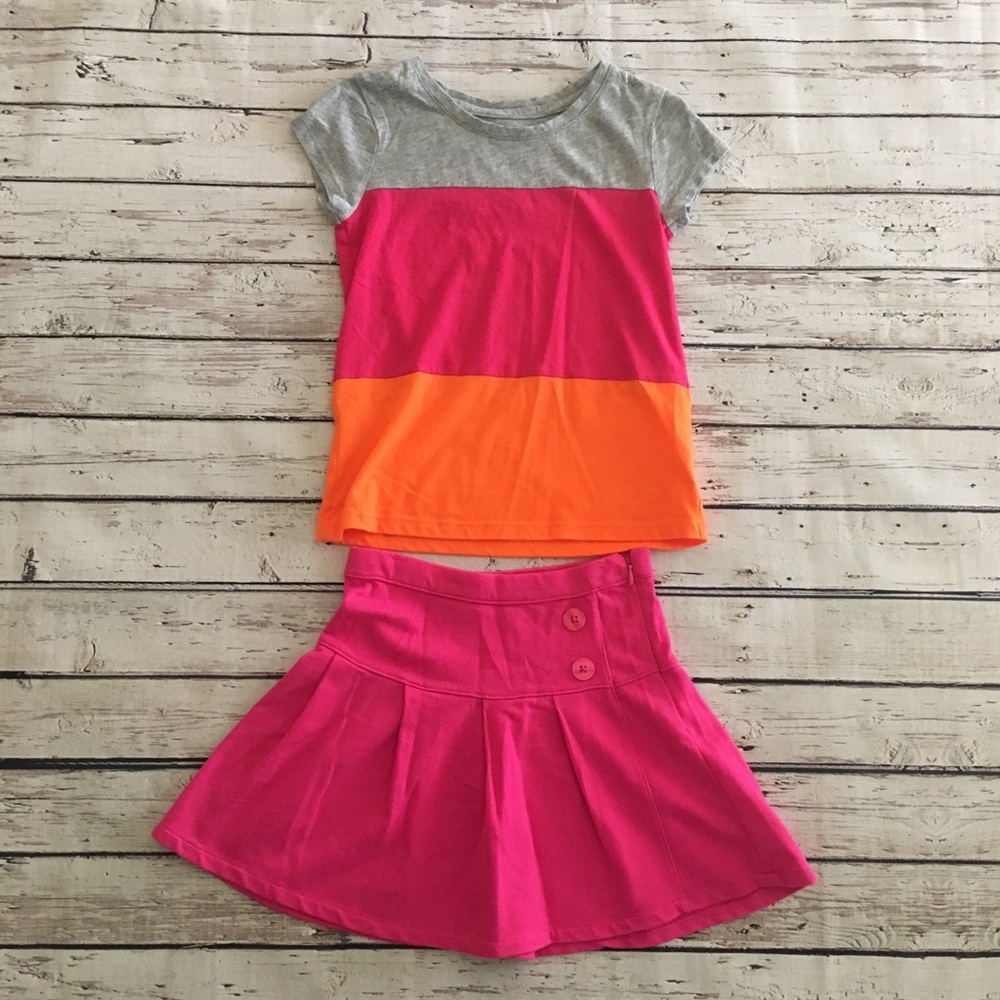 Girls Gap Skirt Set